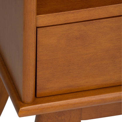 Draper - Mid Century Wide Bookcase And Storage Unit- Unique Piece Furniture- {{Product type}}