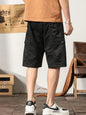 Men's Loose Fit Cargo Shorts - Black -