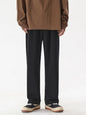 Men's Plus Size Casual Loose-Fit Sweatpants - Black -