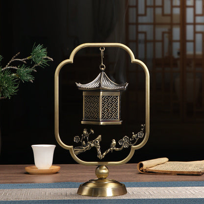 Decorative Metal Incense Burner - - Incense