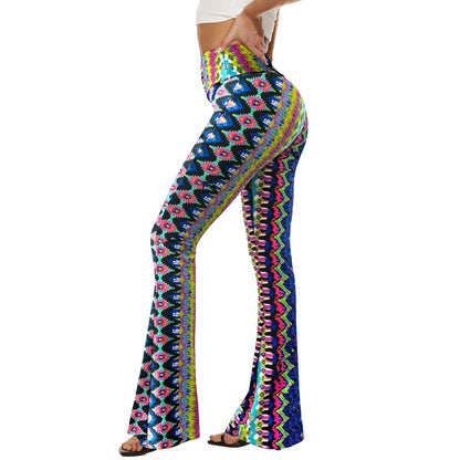 Chic Flare Yoga Pants: Curve-Hugging Comfort! - - yoga pants