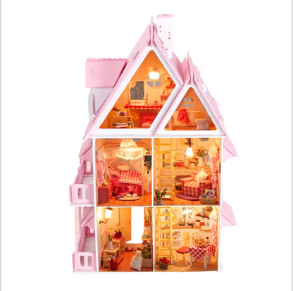DIY Large House Model Kit - Sunshine Alice - - dollhouse