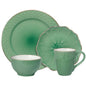 Pfaltzgraff Green French Lace Dinnerware Set 16 Piece - n a - plate set