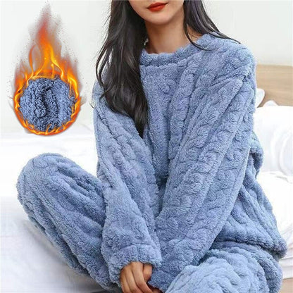 Cozy Womens Fleece Pajamas - - pajama
