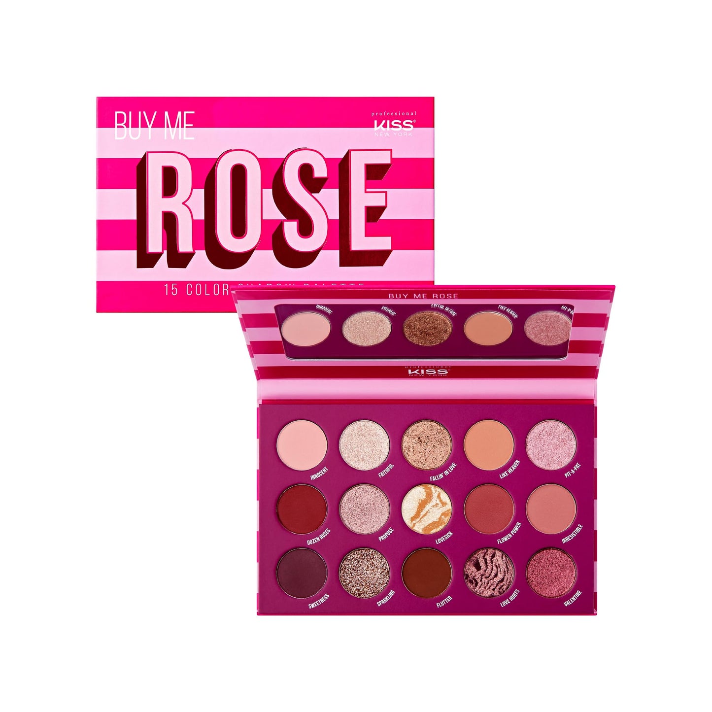 KISS NEW YORK Professional Shadow Palette - - eyeshadow