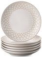 DOWAN Dinner Plate Set of 6 - 8.8 inch - plate set