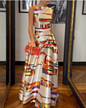 WOLFF Chic Floral Maxi Dress - - dress