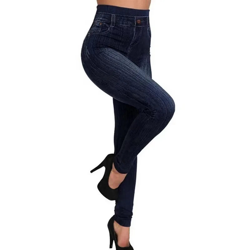 High Waist Pencil Jeans