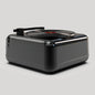 HIFI Bluetooth FM Radio Mini Portable Stereo H3 Retro Vinyl Turntable Speaker Black