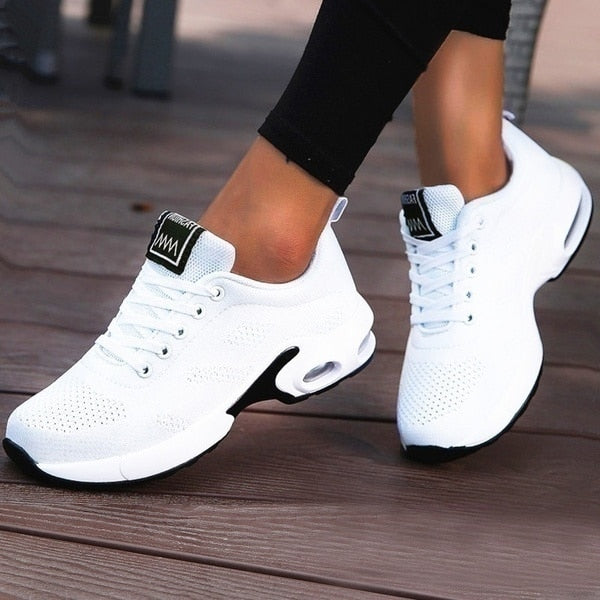 Womens Breathable Casual Running Shoes - - shoes