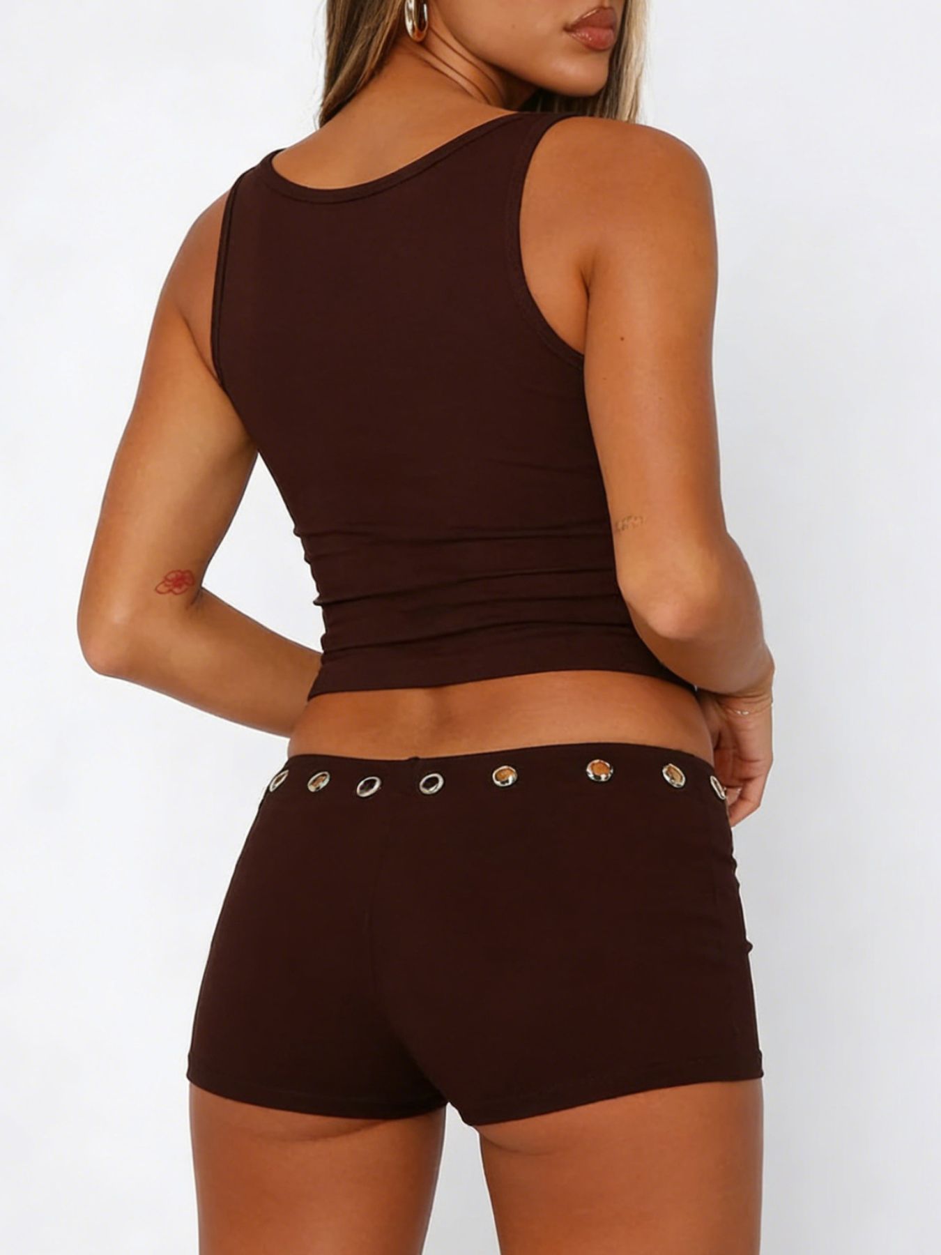 Wide Strap Tank and Shorts Set- Shopimist- {{Product type}}