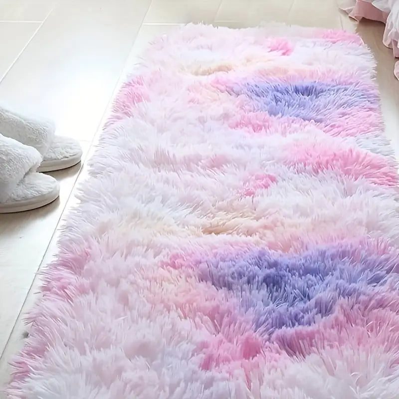 Colorful Fluffy Shaggy Rugs - Kia Day Design