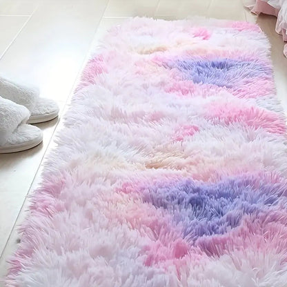 Colorful Fluffy Shaggy Rugs - Kia Day Design