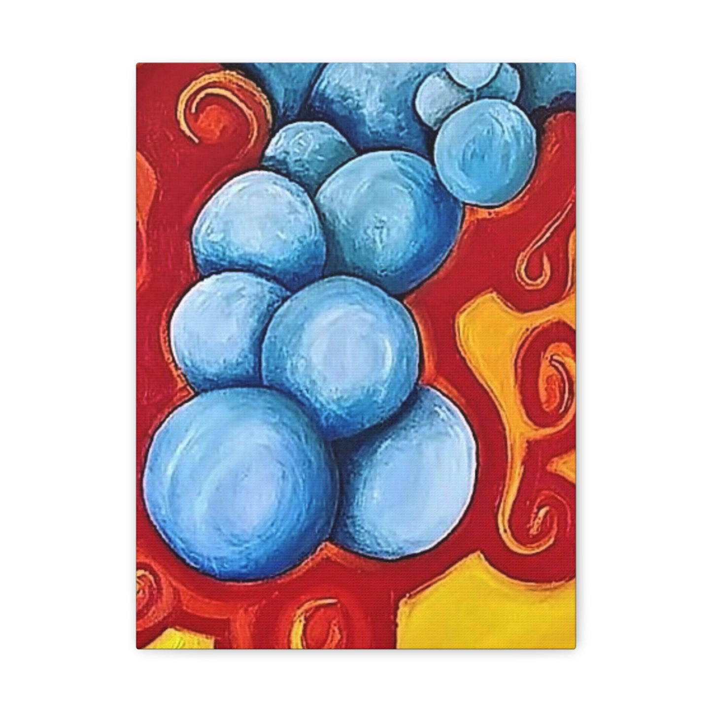 Blue Balls Canvas Gallery Wraps