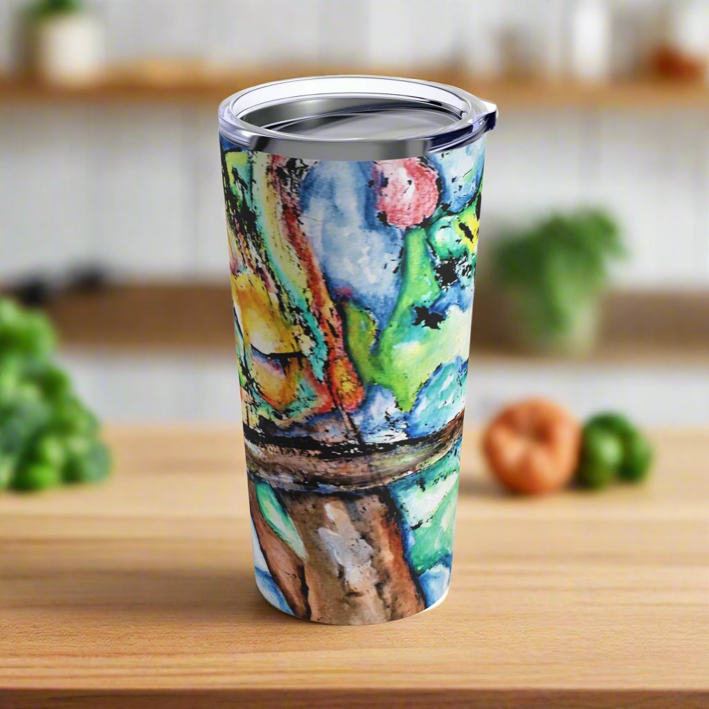 Owl In Flight Tumbler 20oz