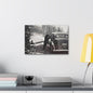 Yellowstone Bear Car Canvas Gallery Wraps 18″ x 12″ 1.25"