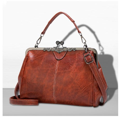 Vintage Spanish Messenger Bag - Handheld & Shoulder Style - - shoulder bag
