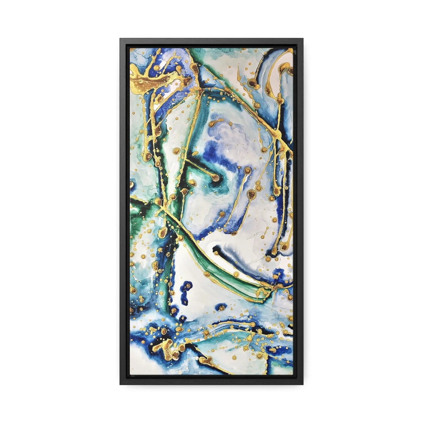 Blue Willow Gallery Canvas Wraps, Vertical Frame 10″ x 20″ Premium Gallery Wraps (1.25″)