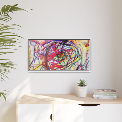 The Eye Framed Art Print - Kia Day Design