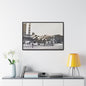 Boeing B-17 Bomber Gallery Canvas Wraps Horizontal Frame 36″ x 24″ Black 1.25"