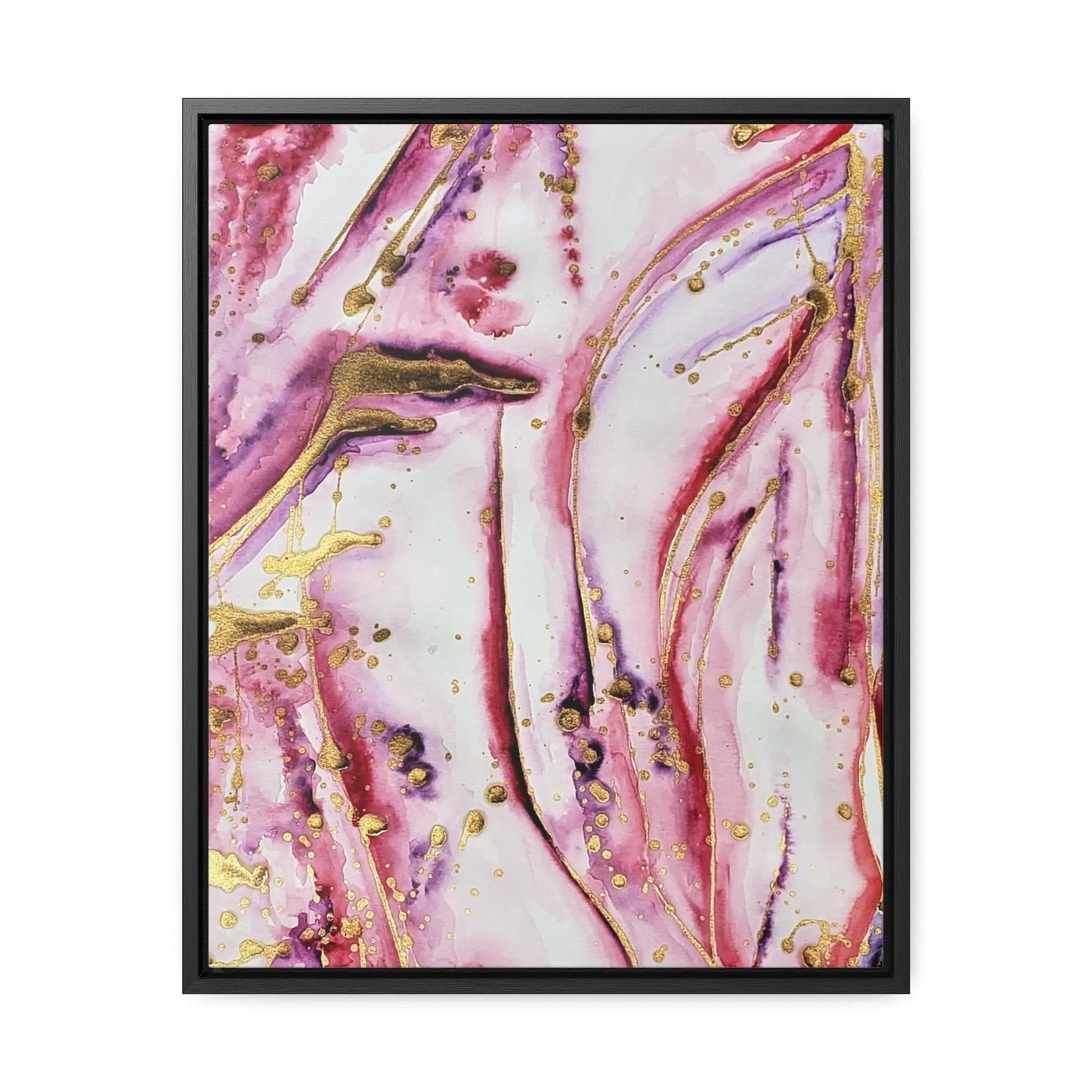 Cherry Cream Soda Gallery Canvas Wraps, Vertical Frame 16″ x 20″ Premium Gallery Wraps (1.25″)