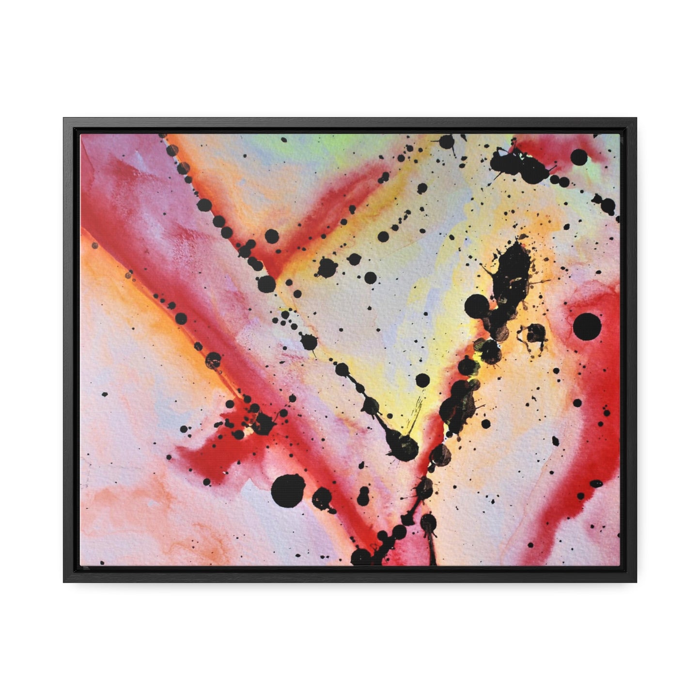 Red Hot Love Gallery Canvas Wraps, Horizontal Frame