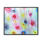 Raining Blooms Gallery Canvas Wraps, Horizontal Frame 30″ x 24″ Premium Gallery Wraps (1.25″)