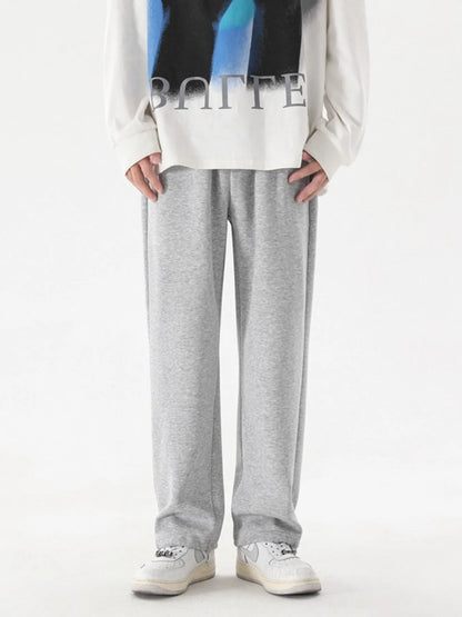 Men's Plus Size Casual Loose-Fit Sweatpants - -