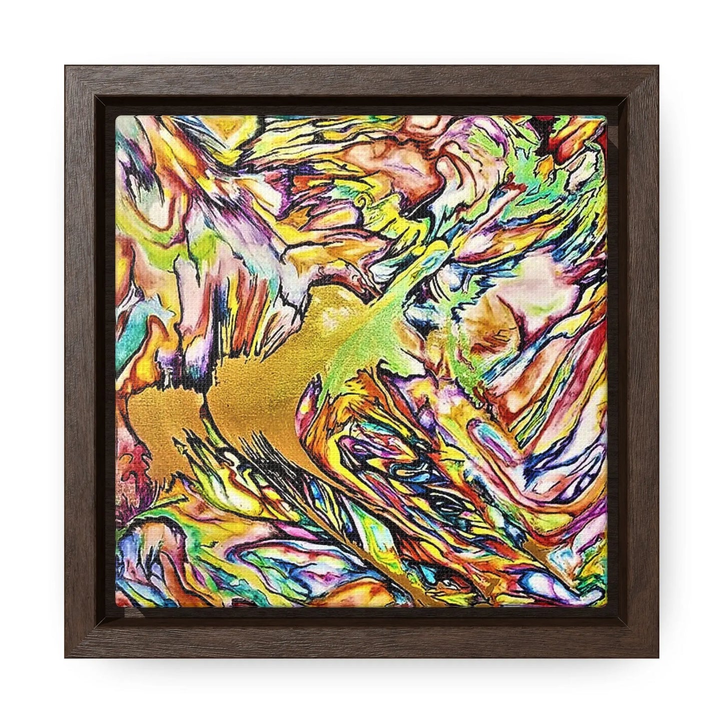 Phoenix Rising Gallery Canvas Wraps, Square Frame 6″ x 6″ Premium Gallery Wraps (1.25″)