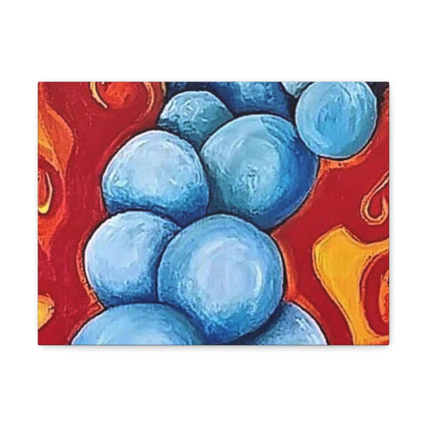 Blue Balls Canvas Gallery Wraps