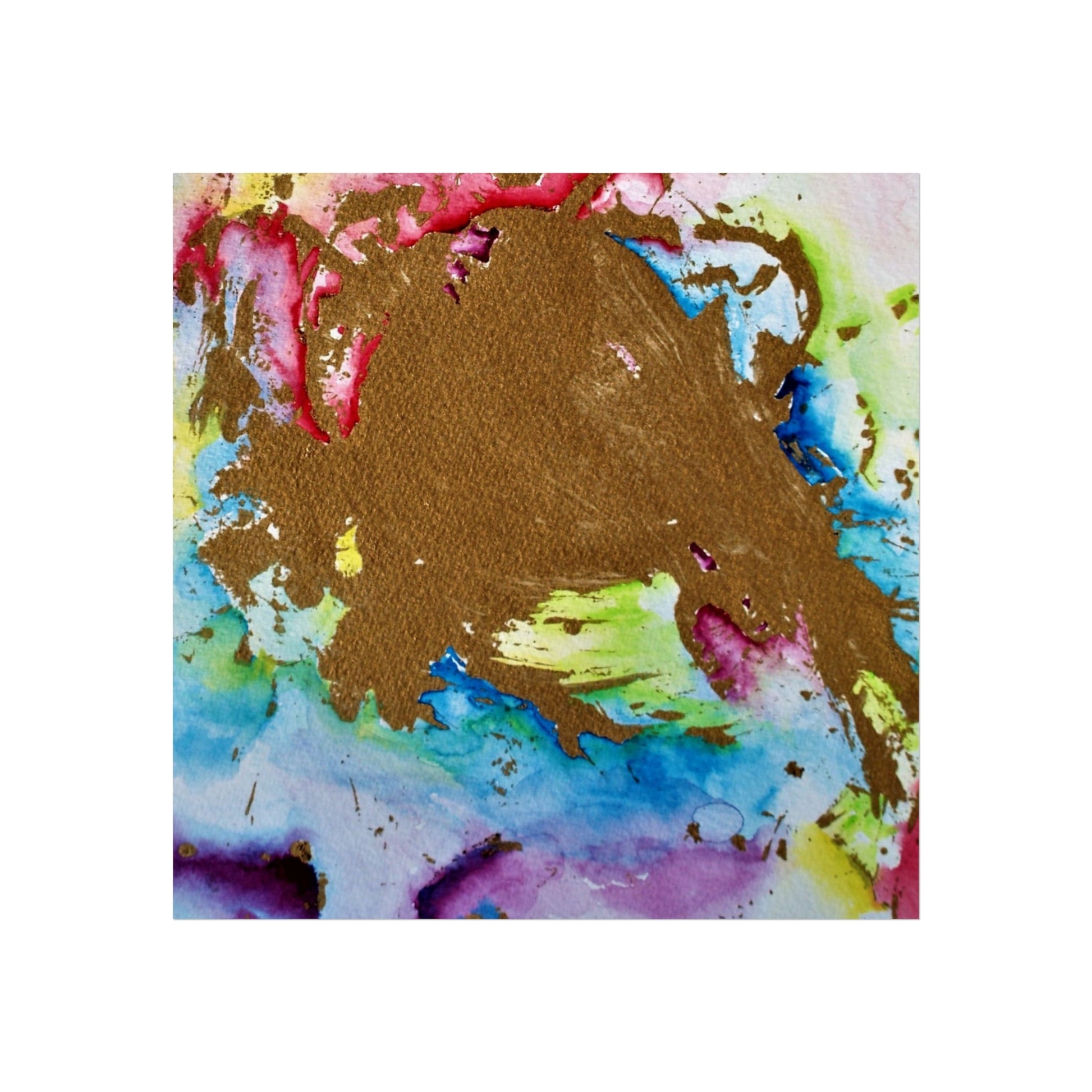 Through The Vapor Fine Art Posters - 30″ x 30″ Matte - Poster