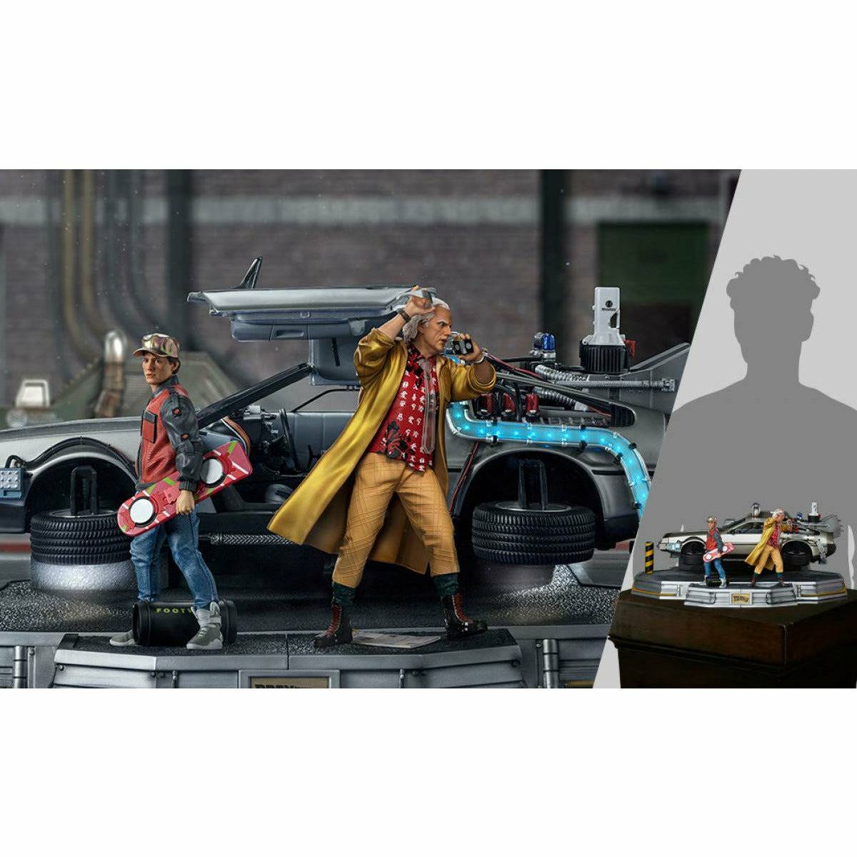 Iron Studios Back to the Future Part II Doc Brown 1:10 Scale Statue- Back to the Future™- {{Product type}}