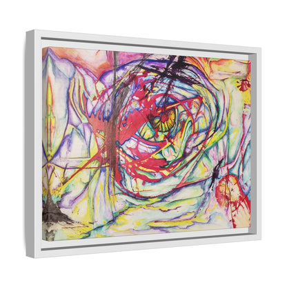 The Eye Framed Art Print - Kia Day Design
