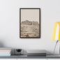 West Gallery Canvas Wraps Vertical Frame 12″ x 18″ Premium Gallery Wraps (1.25″) Walnut