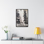Castle Geyser Yellowstone Gallery Canvas Wraps Vertical Frame 20″ x 30″ Premium Gallery Wraps (1.25″) Black