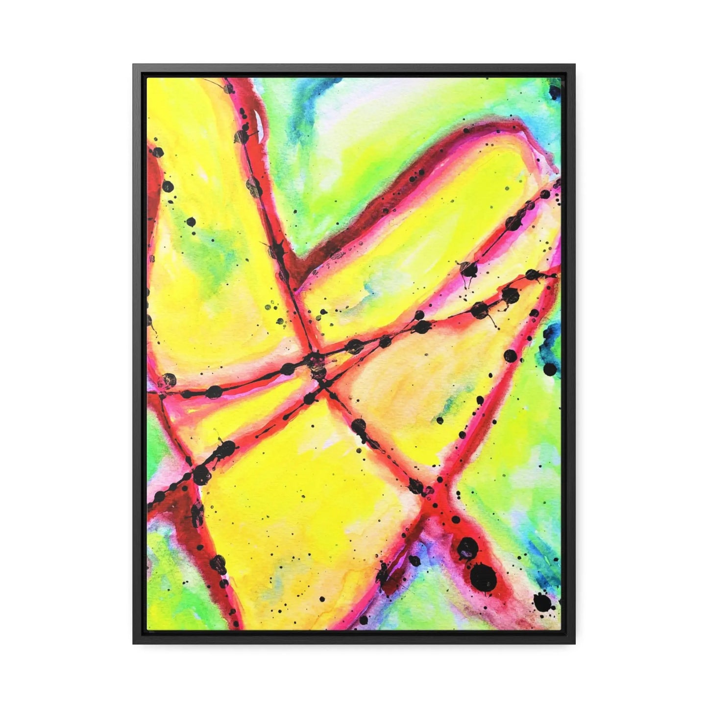 Love Chained Gallery Canvas Wraps, Vertical Frame 18″ x 24″ Premium Gallery Wraps (1.25″)