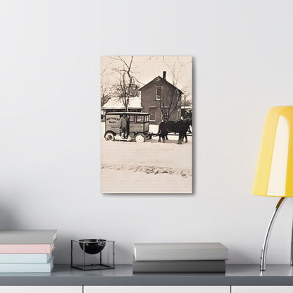 Milk Man Canvas Gallery Wraps 12" x 18" 1.25"