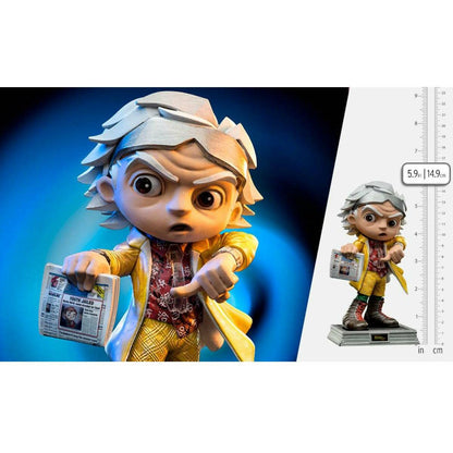 Iron Studios Back to the Future Part II Doc Brown Mini Co. Collectible Figure- Back to the Future™- {{Product type}}