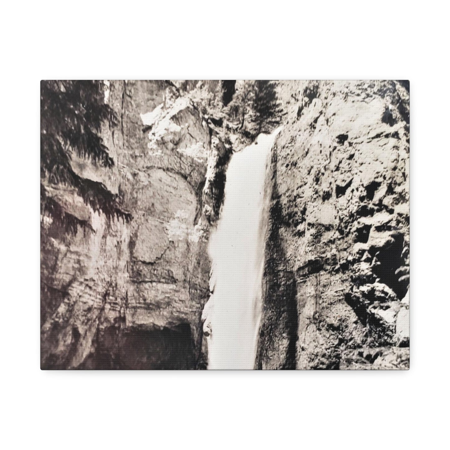 Tower Falls Yellowstone Stretched Canvas