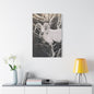 Yellowstone Big Horn Sheep Satin Canvas Stretched 24″ x 36″ (Vertical) 1.5"