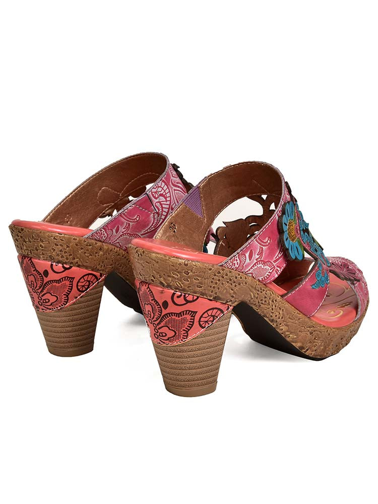 Addyson Fish Mouth Genuine Leather Sandals- Colorstepshoes- {{Product type}}