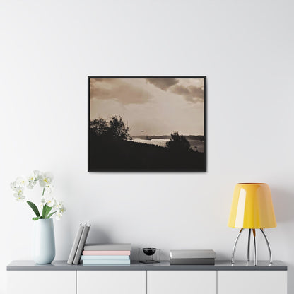 Navy Day New York October 27th 1945 Plane Gallery Canvas Wraps Horizontal Frame 30″ x 24″ Black 1.25"