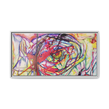 The Eye Framed Art Print - Kia Day Design
