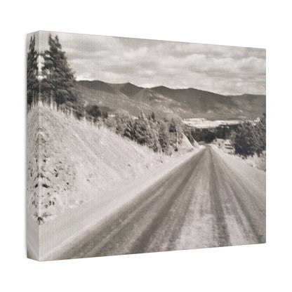 Western Road Stretched Canvas