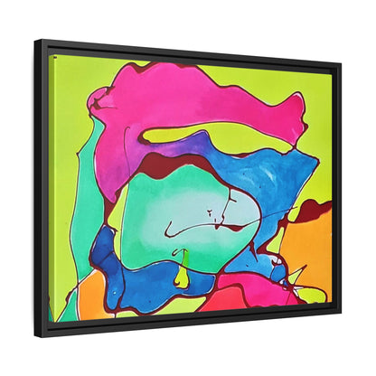 Kool Kid Matte Canvas Framed - Kia Day Design