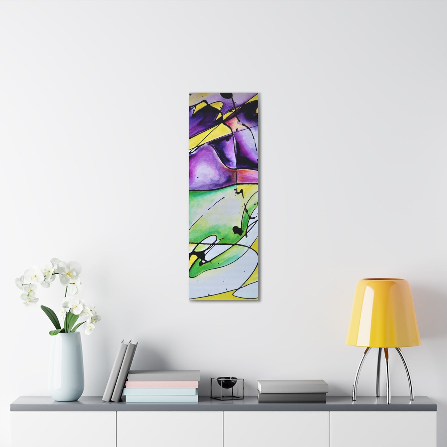 Purple Mountains Canvas Gallery Wraps