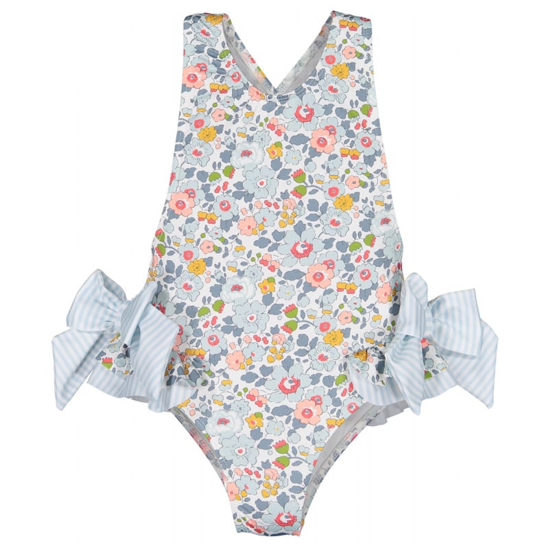 Charming Toddler Swimsuit - Blue one-piece swimsuit 90CM - baby swimsuit