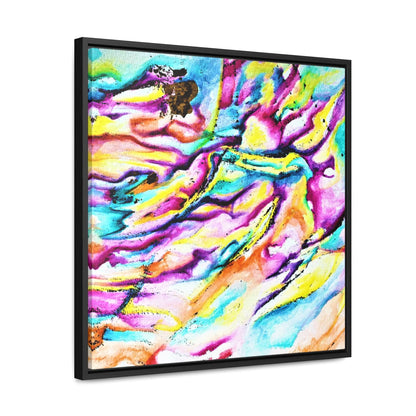 Teal River Gallery Canvas Wraps, Square Frame