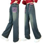 Insulated Jeans for Girls blue