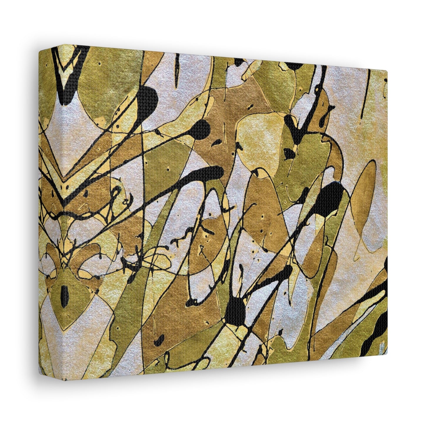 Gold Rush Stretched Canvas